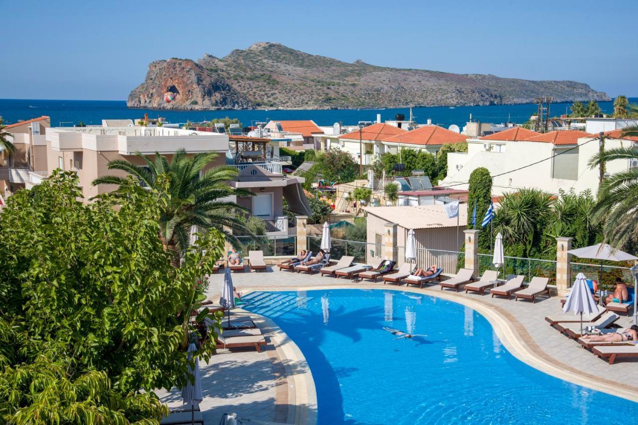 Isida Hotel Agia Marina Dış mekan fotoğraf